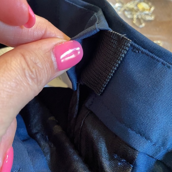 NWT MENS TOTAL ECLIPSE SAVANE MICROFIBER FLAT FRONT SHORTS. 38w navy blue - Picture 8 of 9